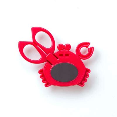 Green Bell Utility Scissors — Refrigerator-Mounted Crab Case
