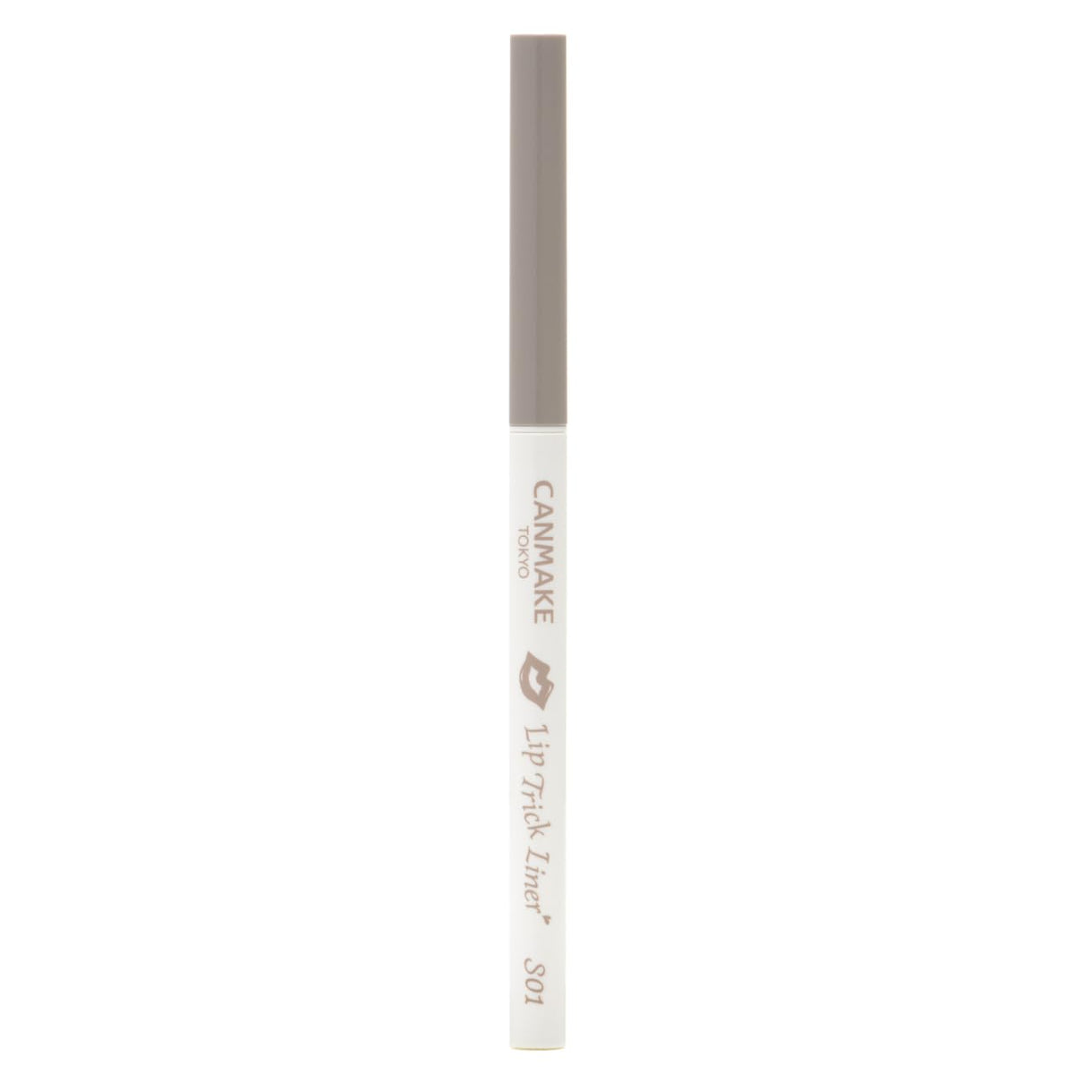 Canmake Lip Trick Liner, Twist-Up Lip Highlight and Shading Pencil with 1.5 mm Fine Tip