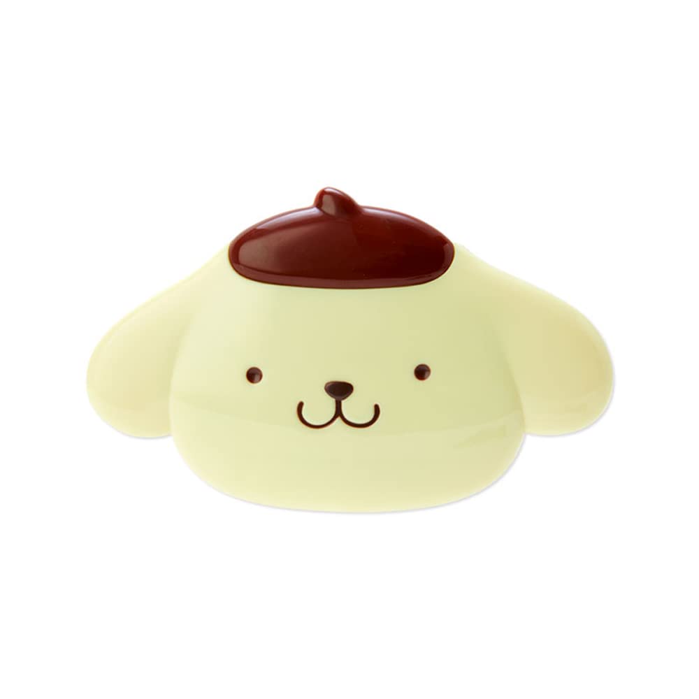 Sanrio Character Face-Shaped Folding Mirror and Comb Set, Compact Pocket Mirror, 7 Characters