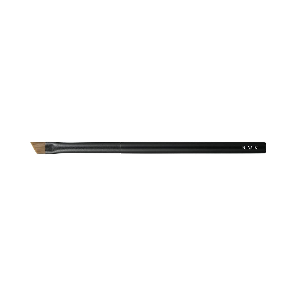 RMK Liner Brush B, Slim Angled Eyeliner Brush with Black Handle