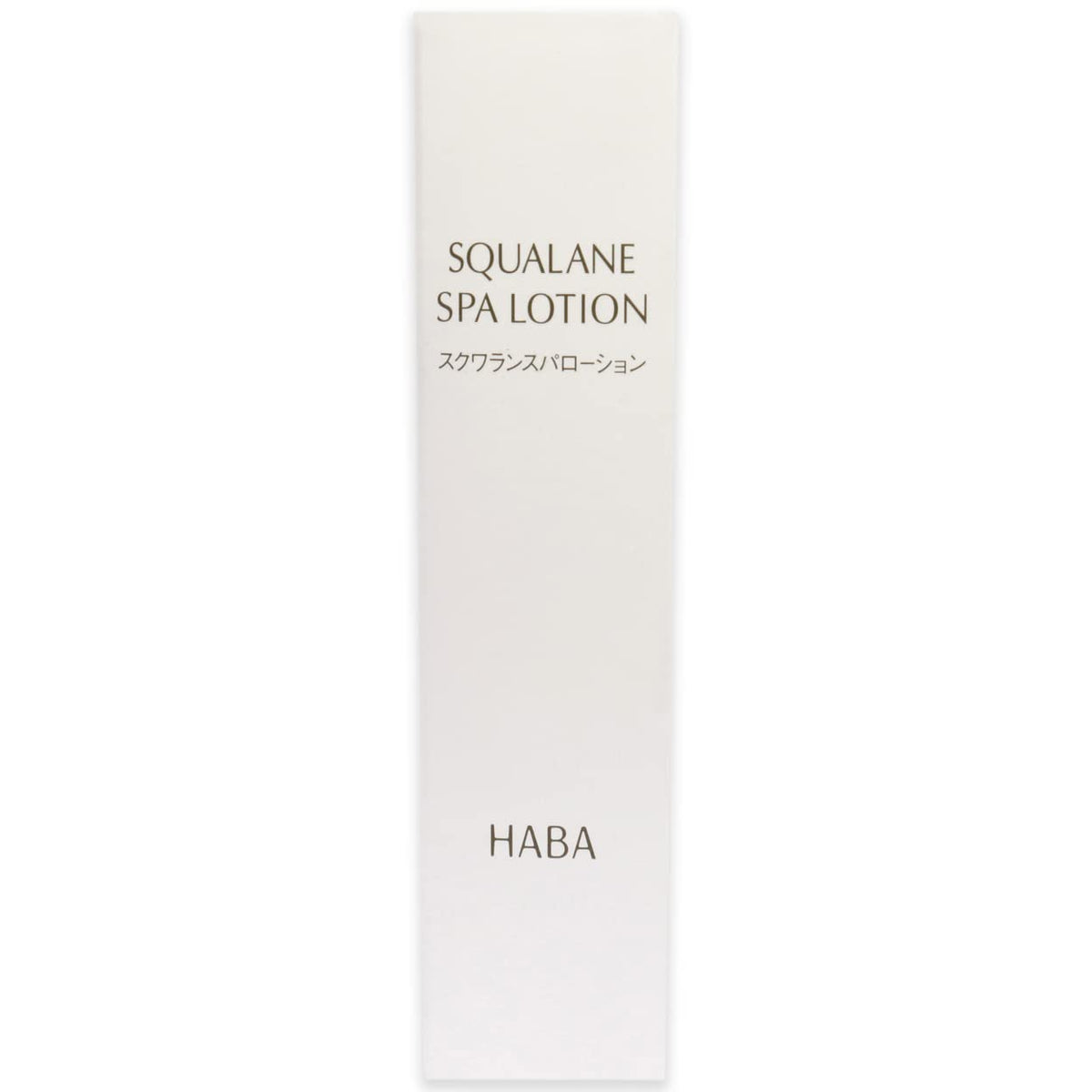 HABA Squalane Spa Lotion 60 ml, Additive-Free Moisturising Lotion with Squalane, Ceramide and Hot Spring Water for Dry Skin