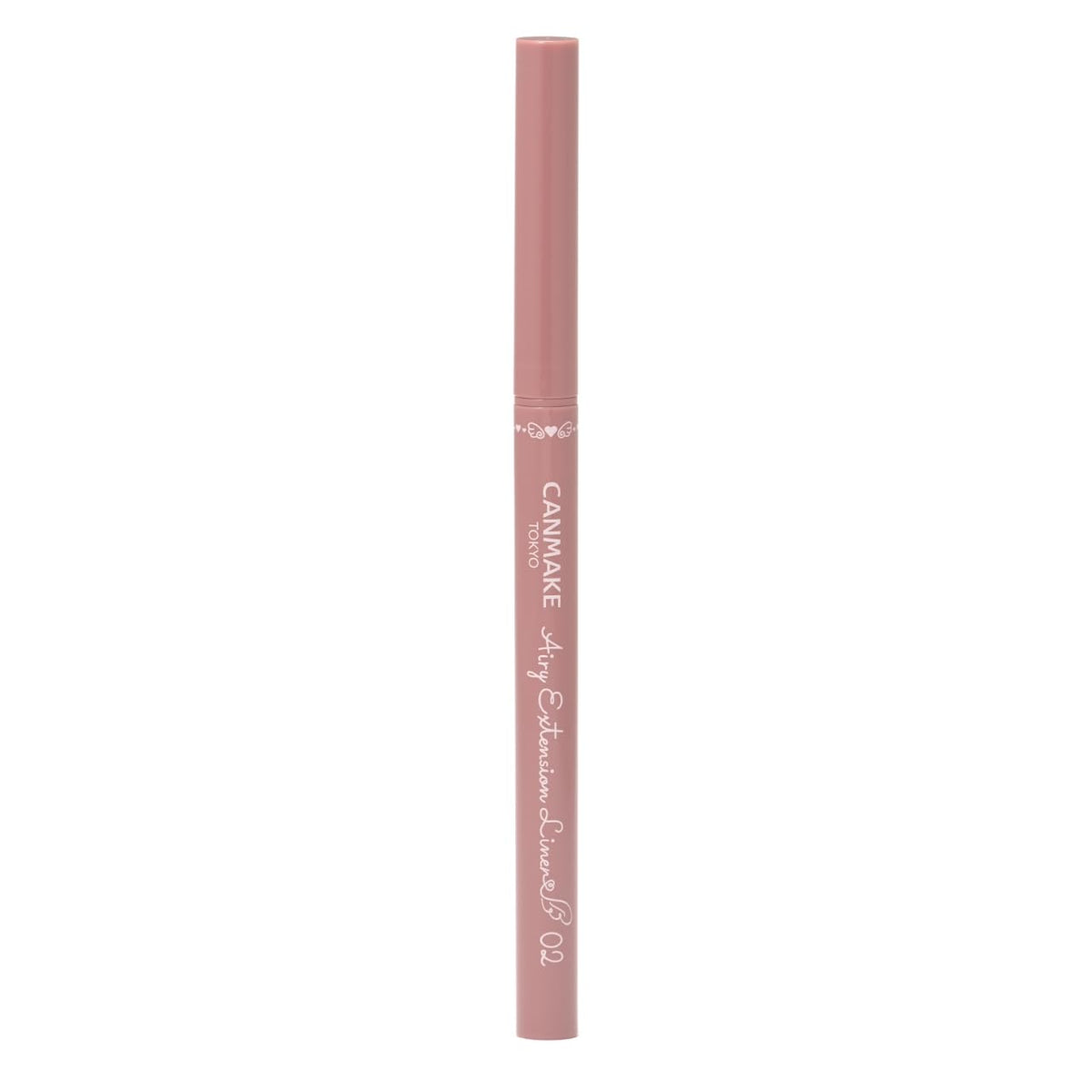 Canmake Airy Extension Liner 02 Blueberry Smore, Angle-Cut Gel Eyeliner for the Lower Lid Line, Waterproof Purple Brown