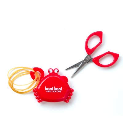 Green Bell Utility Scissors — Refrigerator-Mounted Crab Case