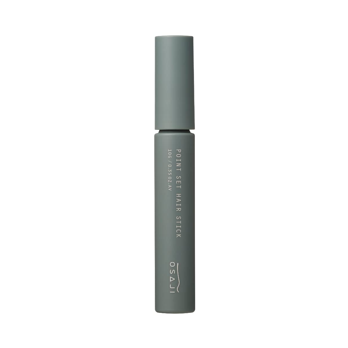 OSAJI Point Set Hair Stick 10 g, Mascara-Type Hair Styling Stick for Flyaways, Baby Hair and Fringes, Woody Citrus Scent