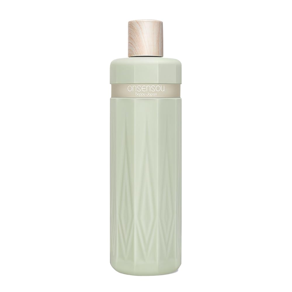 ONSENSOU Hot Spring Algae Scalp Care Treatment, 300 mL, Silicone-Free Conditioner with Hot Spring Yeast