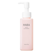 HABA Squa Cleansing 120 ml, Squalane Moisturising Cleansing Oil That Removes Makeup and Old Keratin, Fragrance-Free and Petroleum-Surfactant-Free