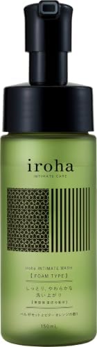 iroha Delicate Zone Soap Foam Type bottle, Bergamot and Bitter Orange