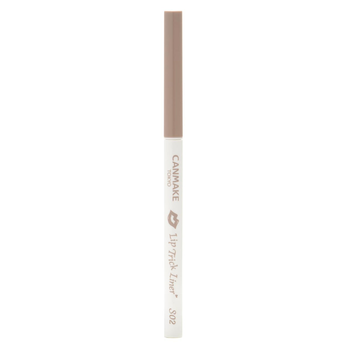 Canmake Lip Trick Liner, Twist-Up Lip Highlight and Shading Pencil with 1.5 mm Fine Tip