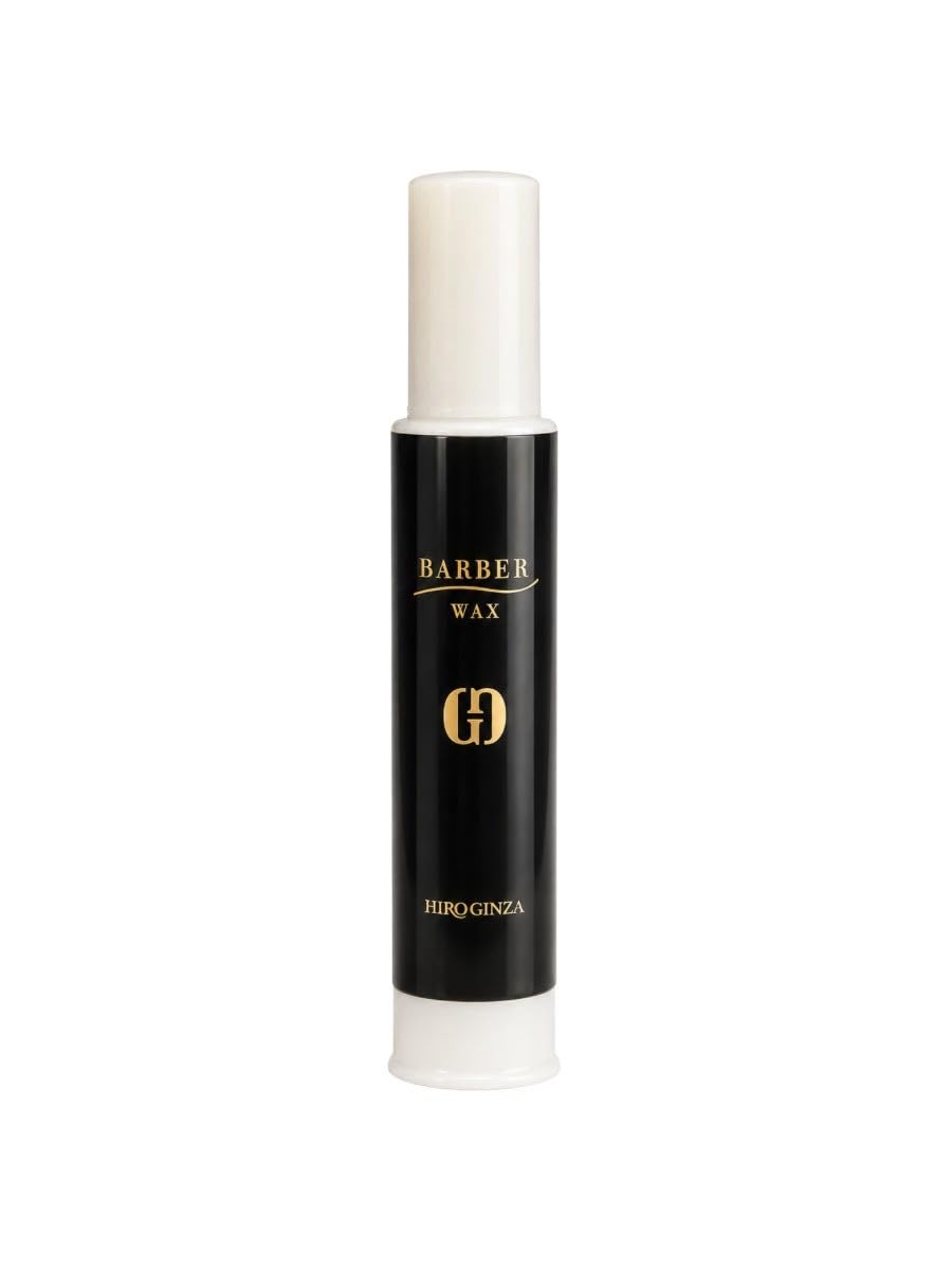 Hiro Ginza Barber Series Pump Wax — Emulsion Salon Hair Wax Floral Berry 120 mL