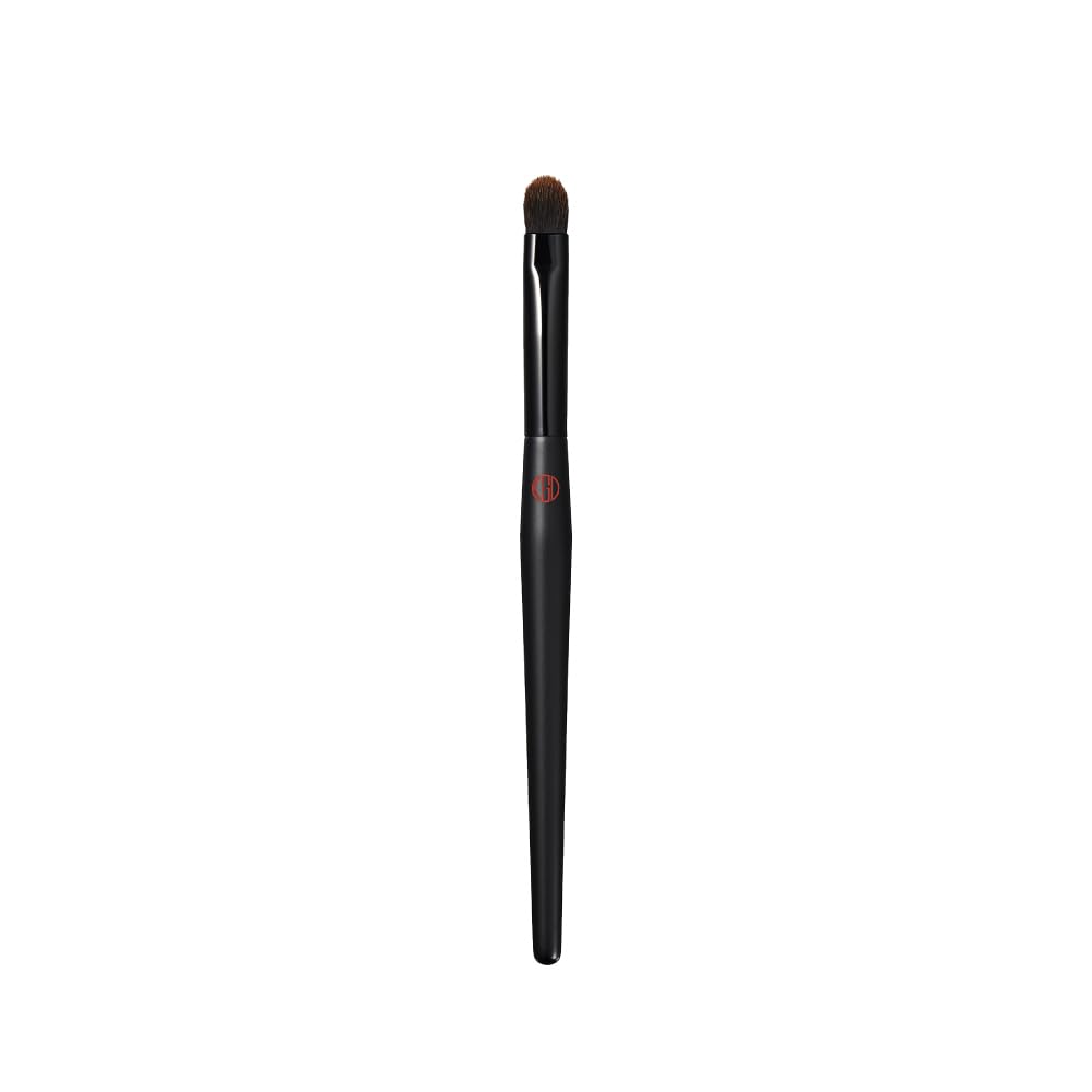 Koh Gen Do Eyeshadow Brush S, Animal-Free Ultra-Fine 0.04 mm Round Brush for Outer Corners, Lid Crease and Lower Lash Line, 135 mm