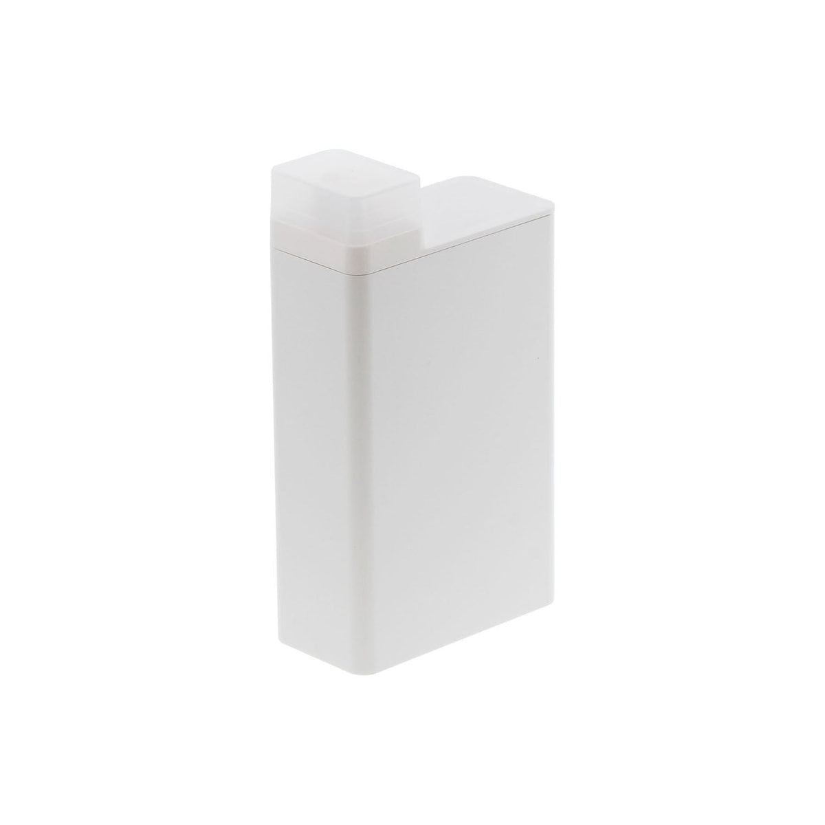 Yamazaki Tower Refillable Laundry Bottle 700 mL, Slim 700 mL Refillable Laundry Bottle With a Low-Drip Spout and a Measuring Cap Marked Every 5 mL Up to 20 mL, Lid Comes Off to Refill, 5.5 x 11 x 20 cm and 275 g, White