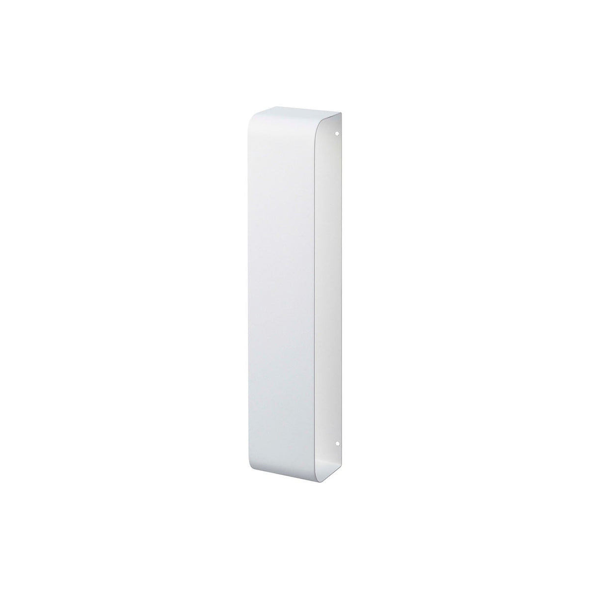 Yamazaki Tower Magnetic Towel Holder, Tall Holder That Sticks to the Side of a Washing Machine by Magnet or Screws to a Wall and Stocks Five Rolled Towels, Pull One Out at a Time, Holds 2 kg, 8 x 7.5 x 40 cm and 750 g, White or Black