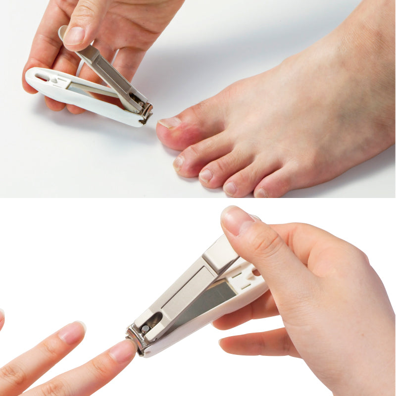 Green Bell G-1203 nail clipper — feature view
