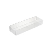 Yamazaki Tower Drawer Organiser Case L Set of 2, Set of 2 Drawer Organiser Cases That Combine Side by Side or Stack, L Size, Heat Safe to 90 C, 8 x 24 x 3.7 cm and 218 g, White or Black