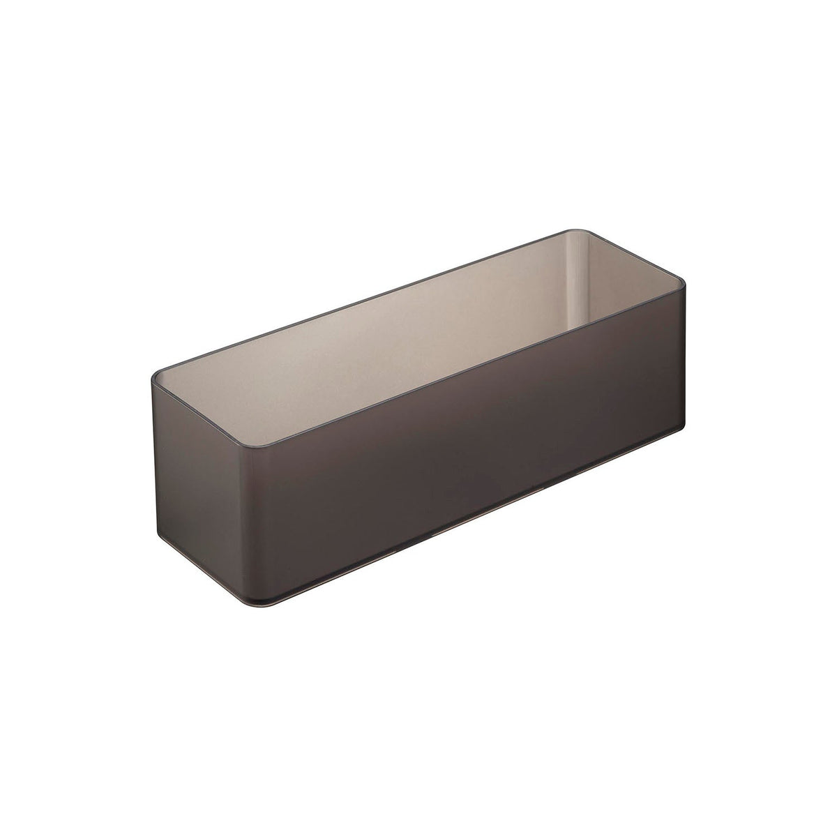 Yamazaki Tower Drawer Organiser Case Deep Set of 2, Set of 2 Drawer Organiser Cases That Combine Side by Side or Stack, Deep Type, Heat Safe to 90 C, 8 x 24 x 7.2 cm and 330 g, White or Black