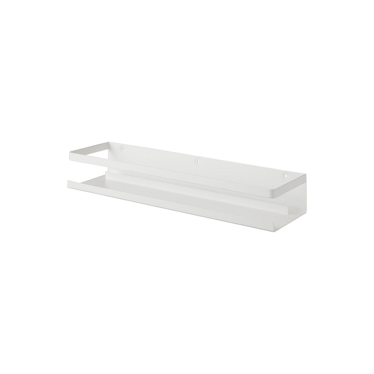 Yamazaki Tower Plasterboard Wall Shrine, Simple Wall Shrine Shelf Fixed With Plasterboard Pins That Leave Hard-to-See Holes and Suits Your Own Shrine Items, Divider Stands Talismans, Holds 2 kg, 45 x 12 x 7 cm and 1100 g, White