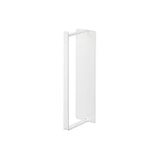 Yamazaki Tower Magnetic Laundry Hanger Rack S, Slim Rack That Sticks to a Washing Machine Side by Magnet or Screws to a Wall and Stores Laundry Hangers, Hooks Hold Clothespins, Fits Sideways Too, Holds 2 kg, 6 x 8.5 x 26 cm and 295 g, White