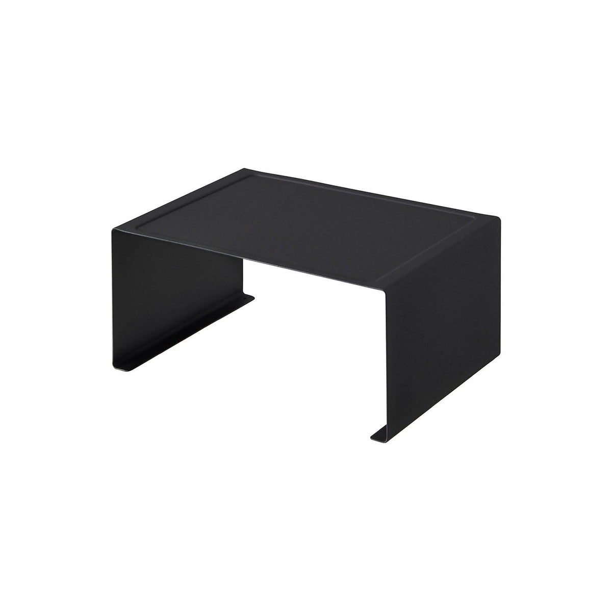 Yamazaki Tower Kitchen Steel U-Shaped Rack L, Sturdy U-Shaped Steel Rack That Gives a Top Tray and Storage Beneath, Stacks Two High or Sits Side by Side for More Room, Holds 5 kg, 30.5 x 22 x 14 cm and 1300 g, White or Black