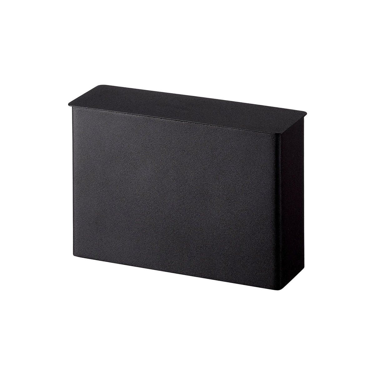 Yamazaki Tower Coffee Paper Filter Case, Steel Case With Two Sections for Two Sizes of Coffee Paper Filter, Lifts Off With the Lid So You Take One at a Time, Keeps Dust Out, 100 Fan or 60 Cone Filters, 18.5 x 5.7 x 13.7 cm and 660 g, White or Black