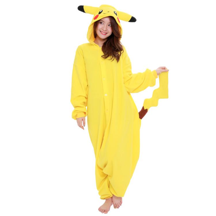 Pokemon Pikachu Fleece Kigurumi, Adult Size M