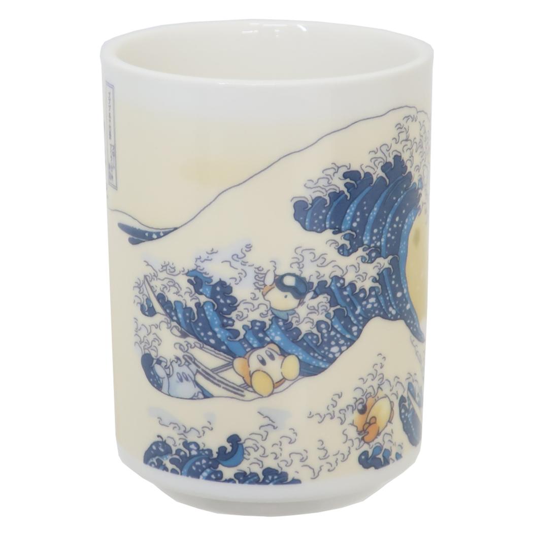 Ensky Kirby Great Wave Porcelain Yunomi Teacup
