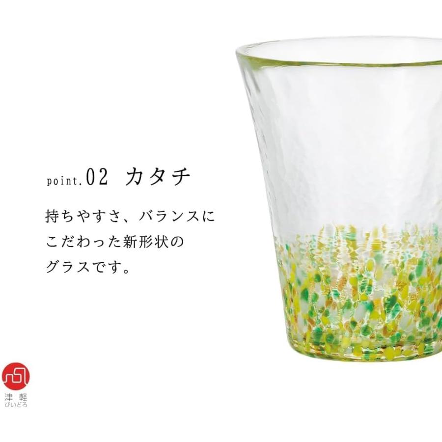 ADERIA Tsugaru Vidro Nihon no Iro Fukei Sunflower Glass Tumbler 300 ml