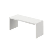 Yamazaki Tower Inside-Mirror Cabinet Storage Rack Set of 2, Set of 2 Shelf Racks for Inside a Washbasin Mirror Cabinet That Add Levels so No Space Is Wasted, Place Them by Item Height, Holds 2 kg Each, 22 x 8 x 10 cm each and 570 g, White or Black