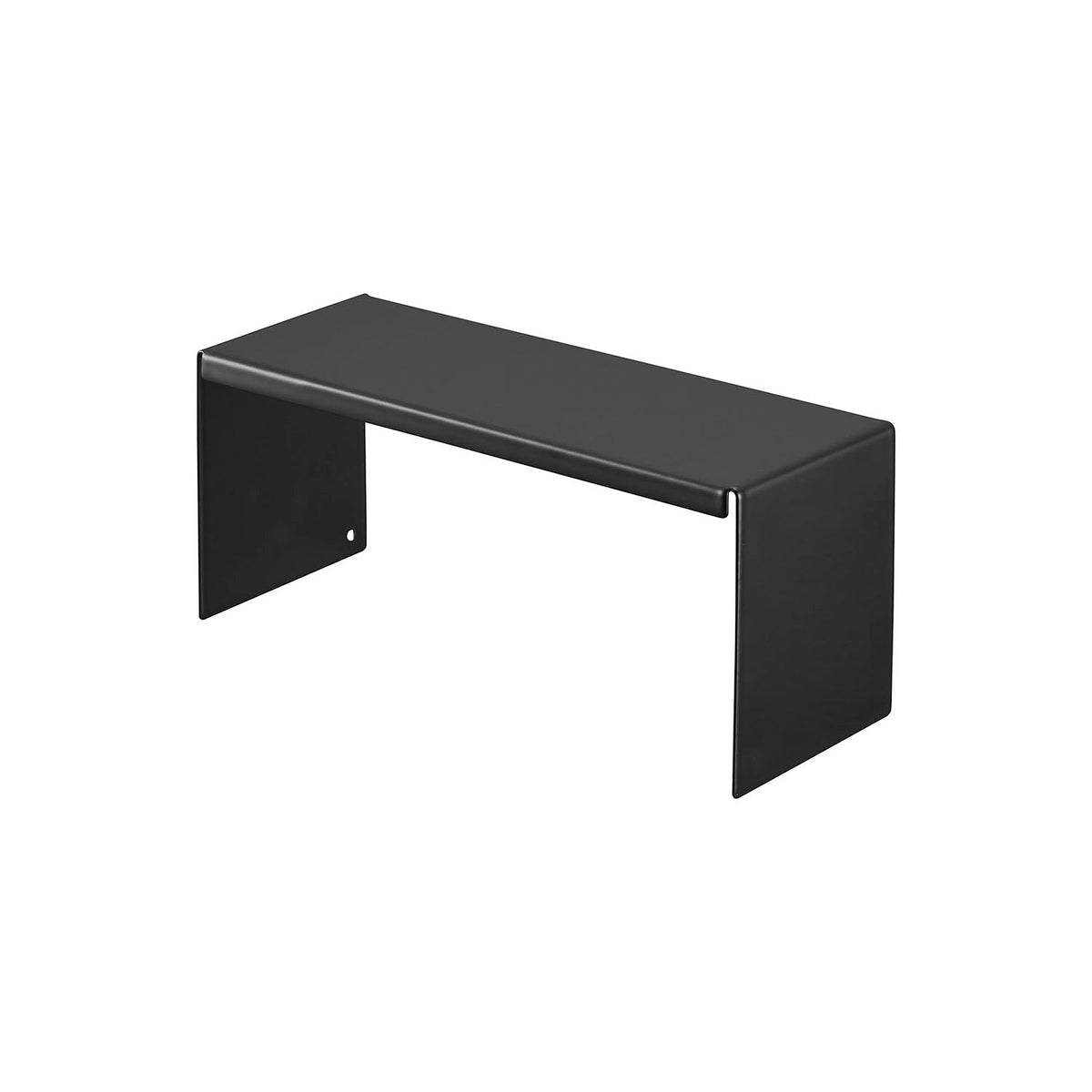 Yamazaki Tower Inside-Mirror Cabinet Storage Rack Set of 2, Set of 2 Shelf Racks for Inside a Washbasin Mirror Cabinet That Add Levels so No Space Is Wasted, Place Them by Item Height, Holds 2 kg Each, 22 x 8 x 10 cm each and 570 g, White or Black
