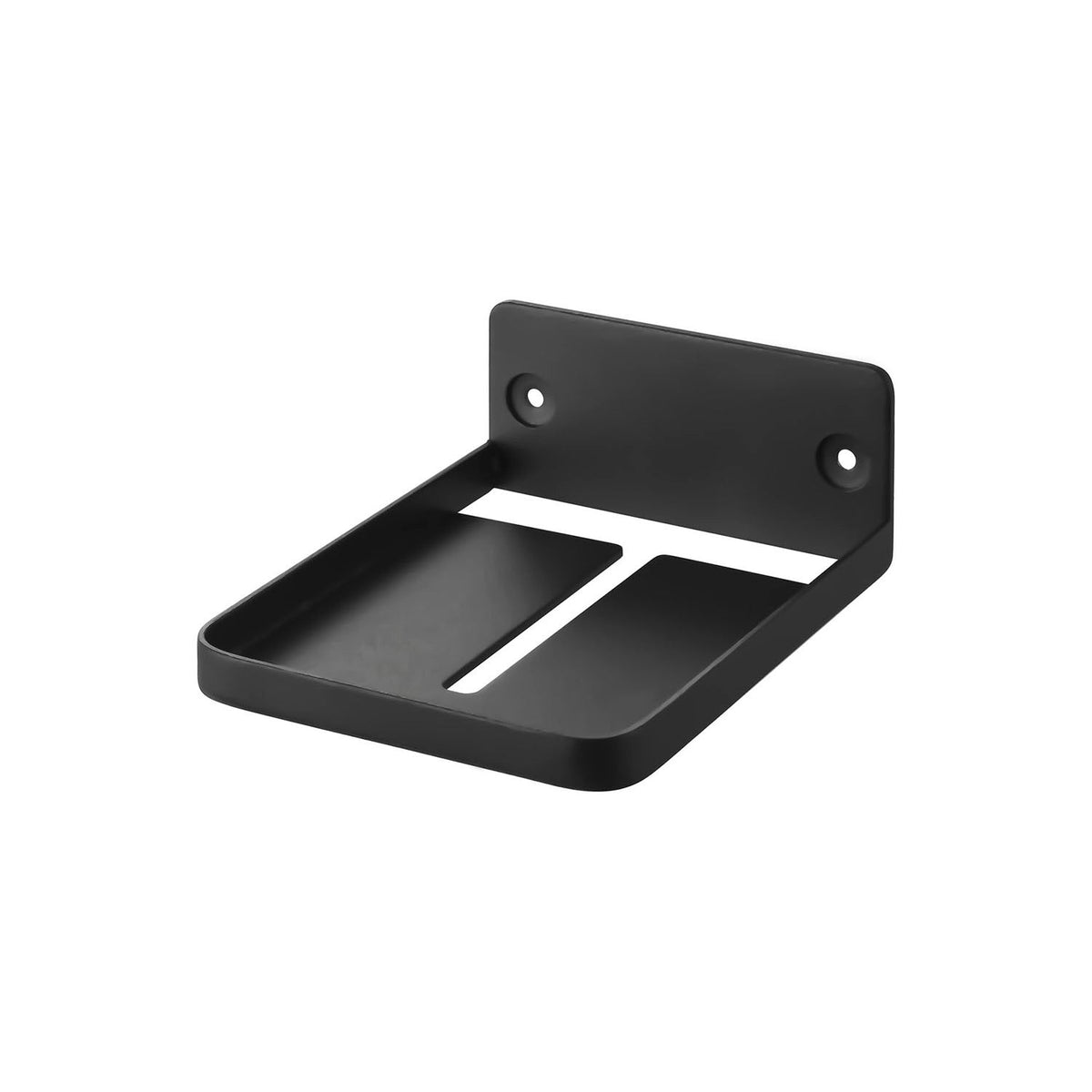 Yamazaki Tower Wall-Mounted Monitoring Camera Rack, Small Wall Rack That Floats a Home Monitoring Camera at the Spot You Choose, Plasterboard Pins Included, Suits Beside a Baby Cot or Pet Cage, 9 x 11.5 x 4 cm and 200 g, White or Black
