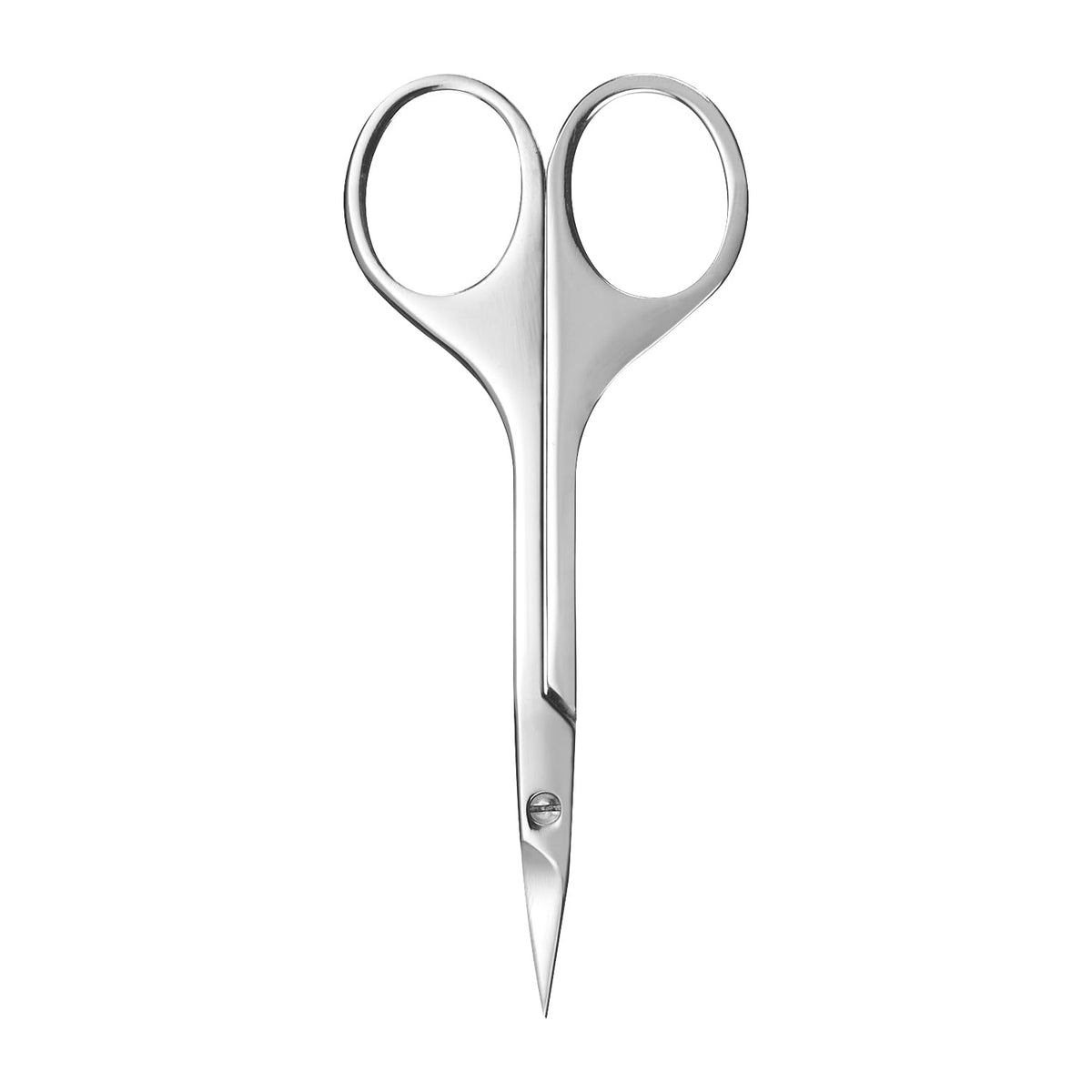 Shiseido Eyebrow Scissors Model 20401, Curved-Tip Brow Cutting Scissors with Protective Case, Made in Japan