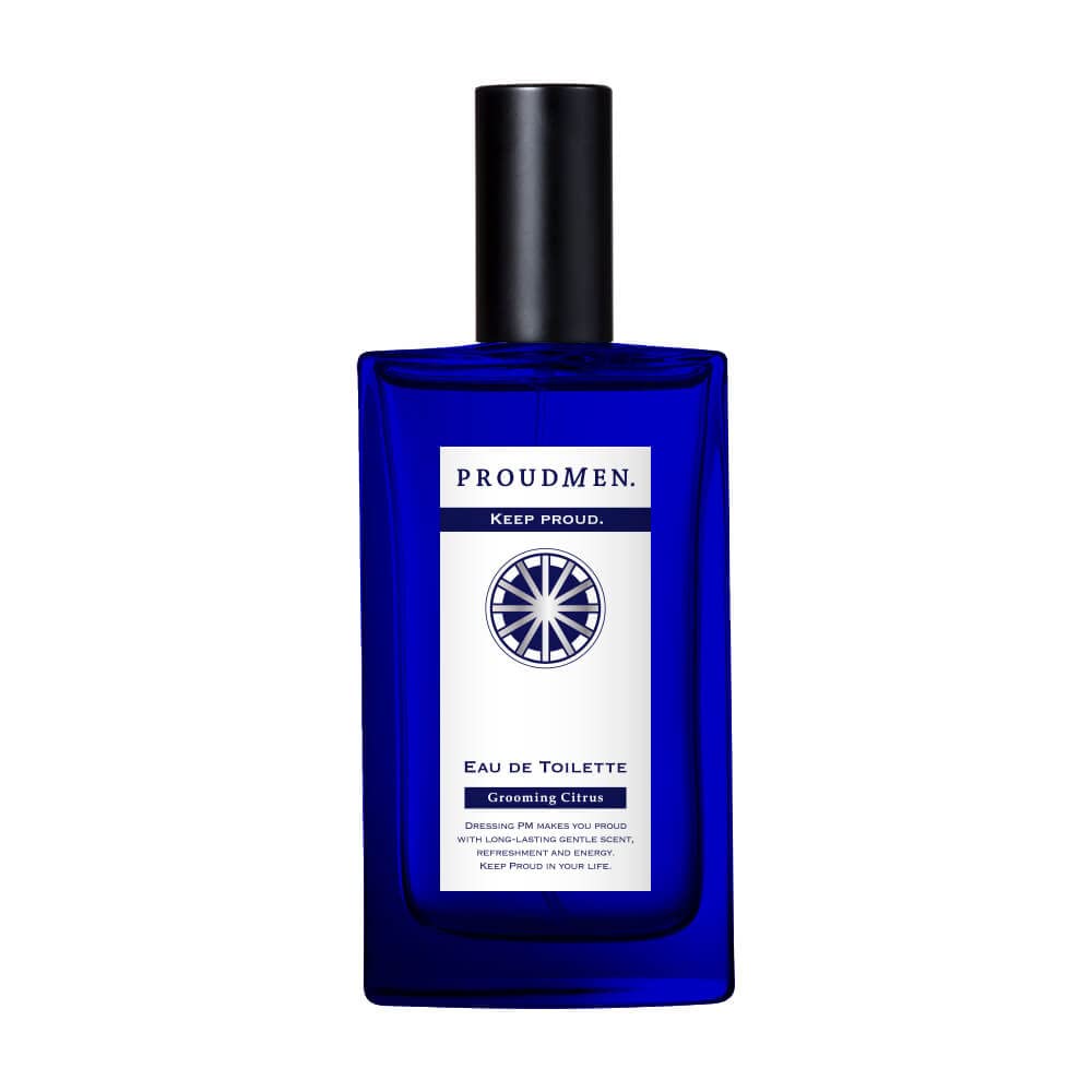 Proudmen Eau de Toilette Grooming Citrus 50 mL, Men's Fragrance Spray with Lemon, Mandarin and Light Musk