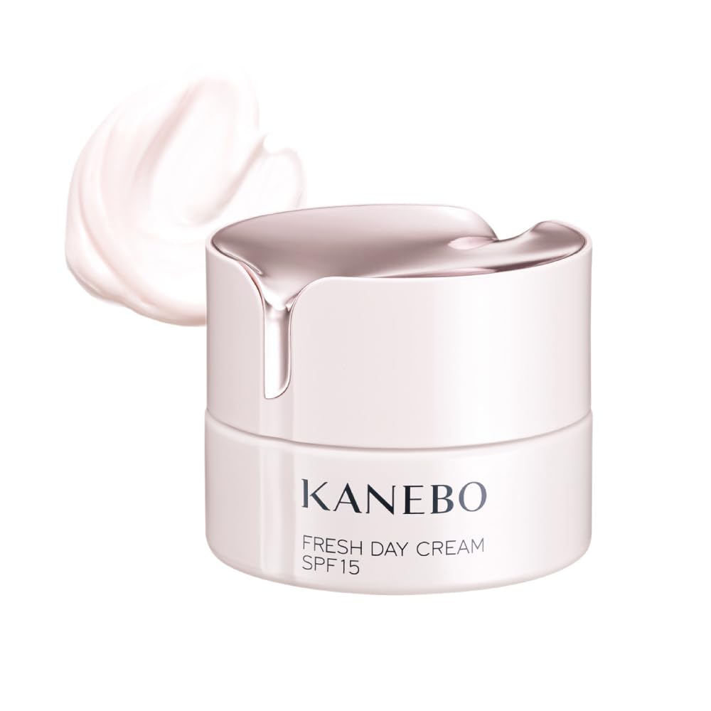 Kanebo Fresh Day Cream SPF15 PA+++, Daytime Moisturizing Cream and Makeup Base with Botanical Complex, 40 mL