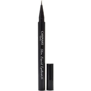 Canmake Slim Liquid Eyeliner, Ultra-Fine Short-Brush Liquid Eyeliner that Draws Thin Lines along the Lash Line, 0.7 mL