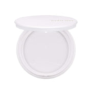 Media Luxe Pressed Powder Case, White Thin Compact Case with Mirror for Media Luxe Pressed Powder Refills