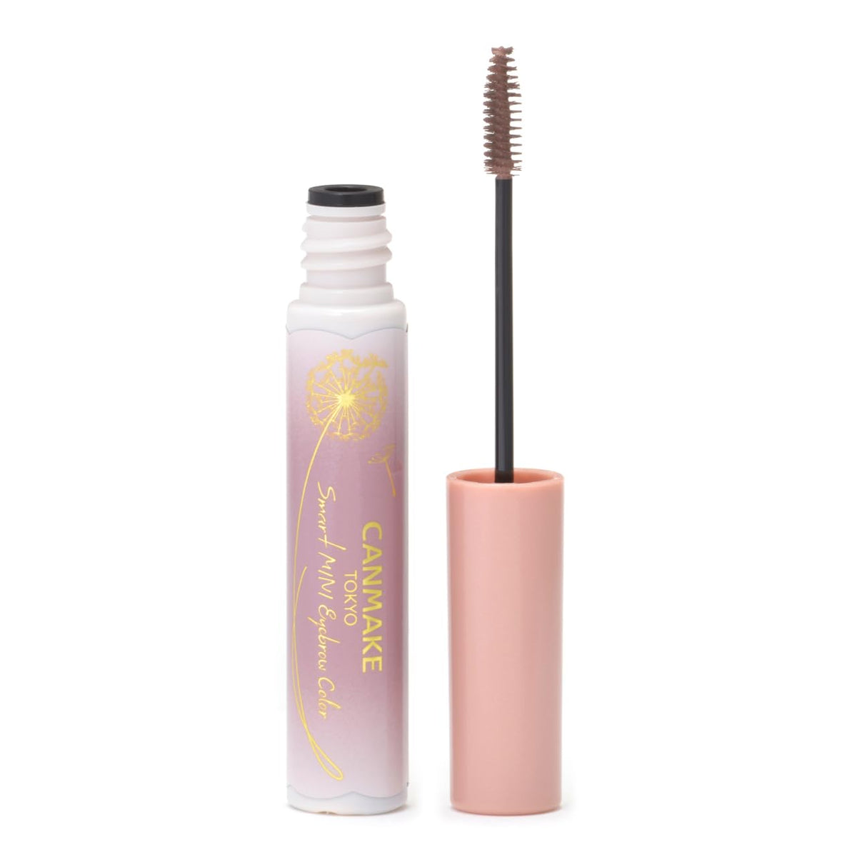 Canmake Smart Mini Eyebrow Color, Waterproof Brow Mascara with a Mini Brush that Washes Off with Warm Water, 4.9 g