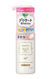 Laurier Delicate Foam Wash, Unscented, 150ml