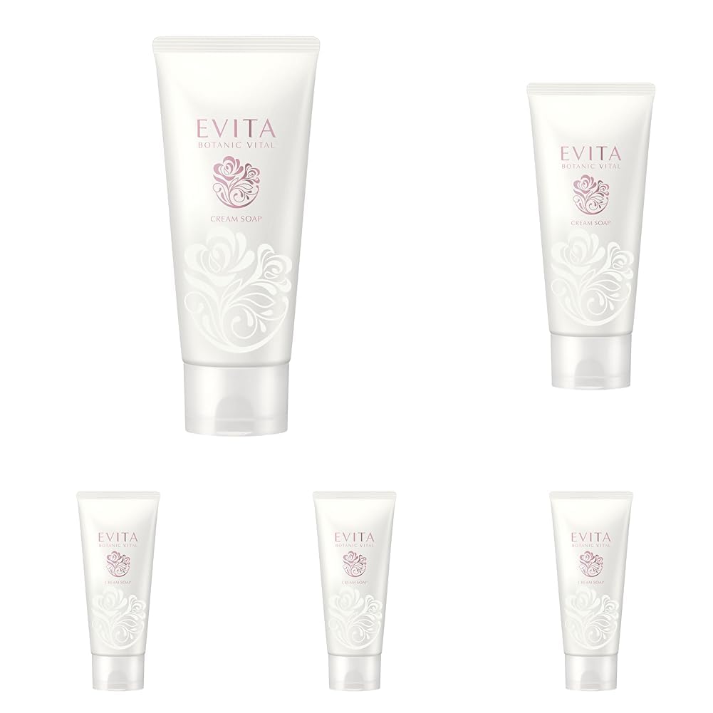 Evita Botanic Vital Cream Soap, 130 g Face Wash Tube or Set of 5