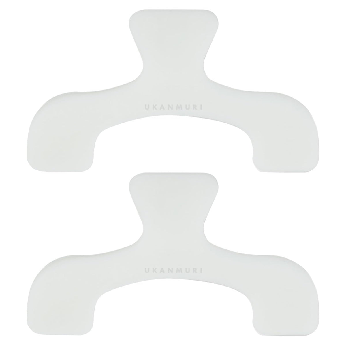 Sunstar Ukanmuri Book Page Clip, ABS Clip that Holds a Book Open at Two Points Without Hiding the Middle, Standard 120 x 76 x 40 mm or Mini 72 x 47 x 25 mm, Six Colours, Single or Set of 2