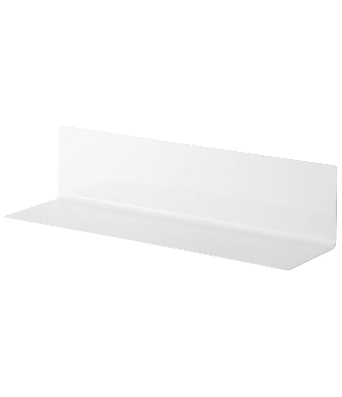 Yamazaki Tower Magnetic Wide Kitchen Shelf, 50 cm Steel Wall Shelf for Fridges and Steel Panels, 50 x 14 x 12 cm and 1.8 kg, Holds 4 kg, White or Black, Single or Set of 2