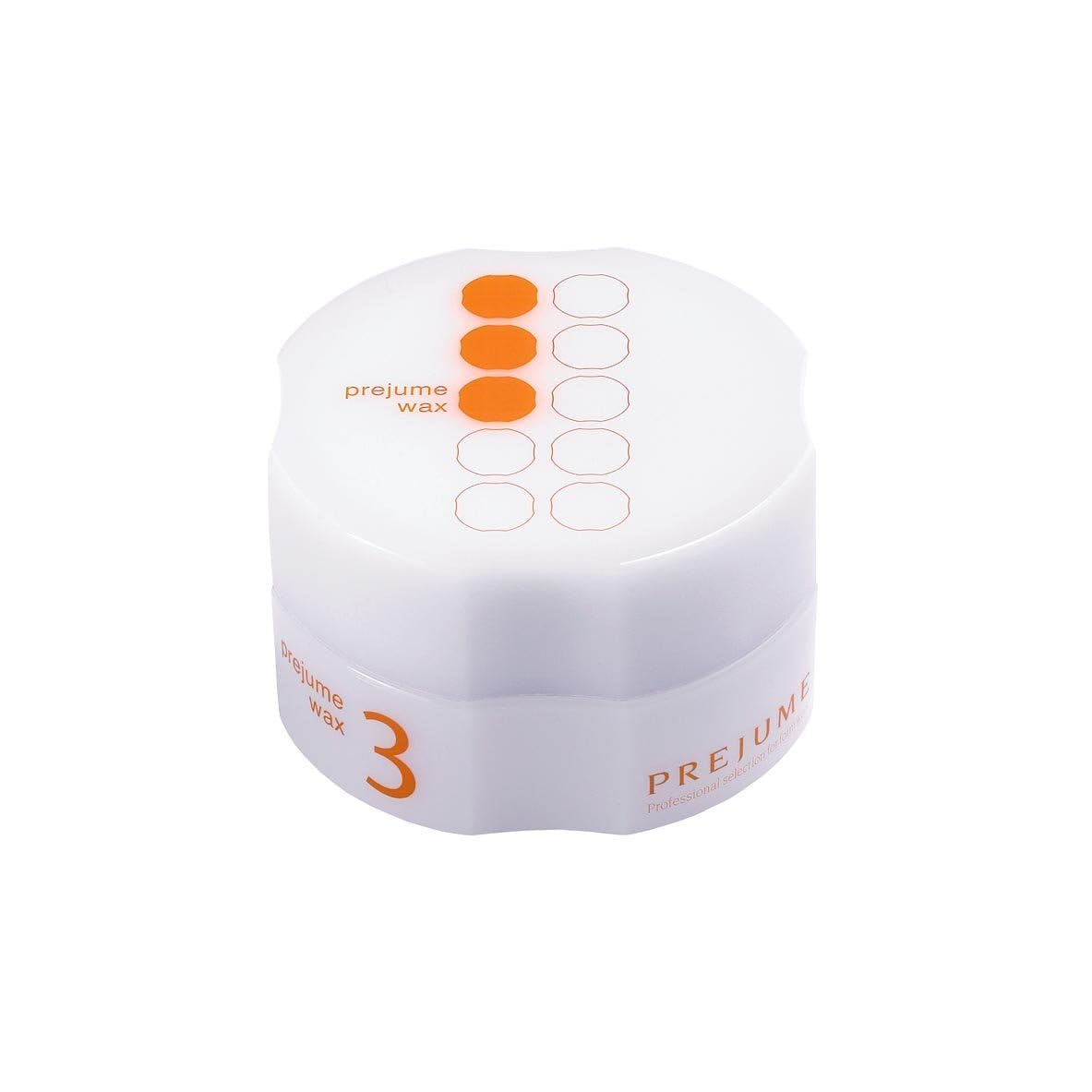 Milbon Prejume Styling Wax 3, Light Natural-Texture Hair Wax, 90 g