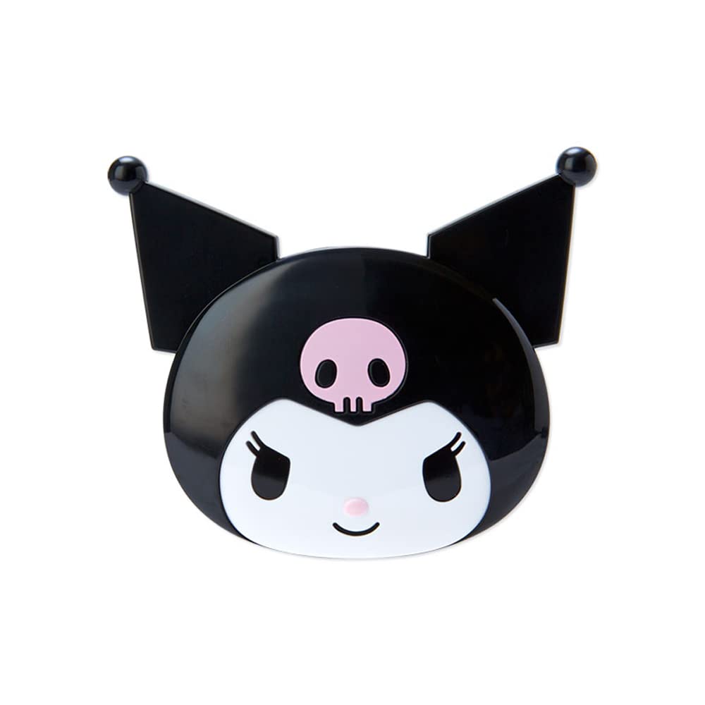 Sanrio Character Face-Shaped Folding Mirror and Comb Set, Compact Pocket Mirror, 7 Characters