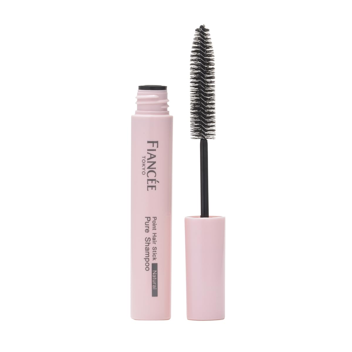 Fiancee Point Hair Stick, 10 mL Mascara-Type Styling Gel for Fringe and Flyaway Hairs, Natural Finish, Pure Shampoo Scent, Made in Japan