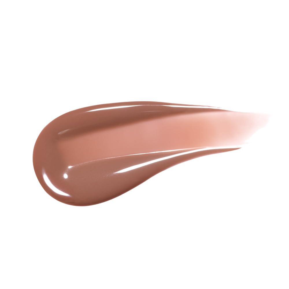 Peripera Ink Glasting Lip Gloss 02 Edge Nude, 4.5 mL Non-Sticky Glossy Lip Gloss with Jojoba, Mango Seed and Olive Oils for Volume and Shine, Made in Korea