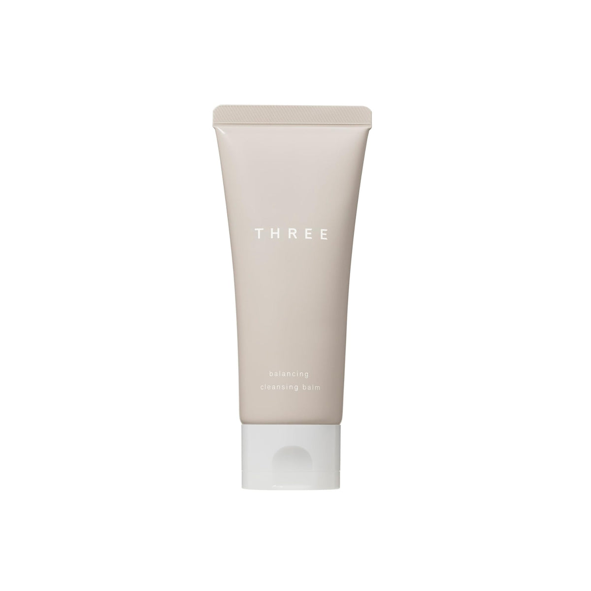 THREE Balancing Cleansing Balm, Oil-Clay Makeup Remover Balm with Lemon Oil and Three Clays, 90 g Tube