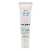 ETUDE Soon Jung 2x Barrier Intensive Cream, Weakly Acidic Moisturising Face Cream with Shea Butter and Panthenoside for Sensitive Skin, 60 mL