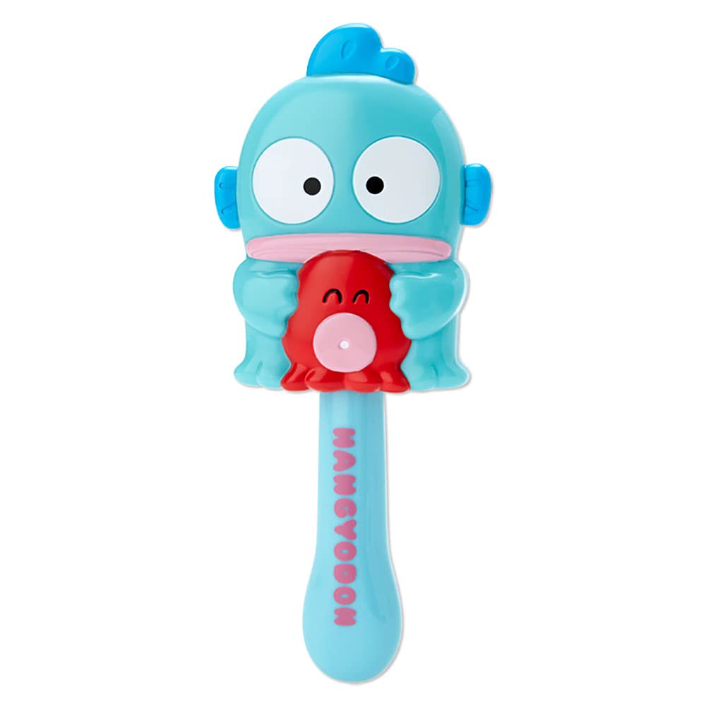 Sanrio Character-Shaped Hair Brush with Cushion Pins, Cinnamoroll, Kuromi, My Melody, Pochacco or Hangyodon