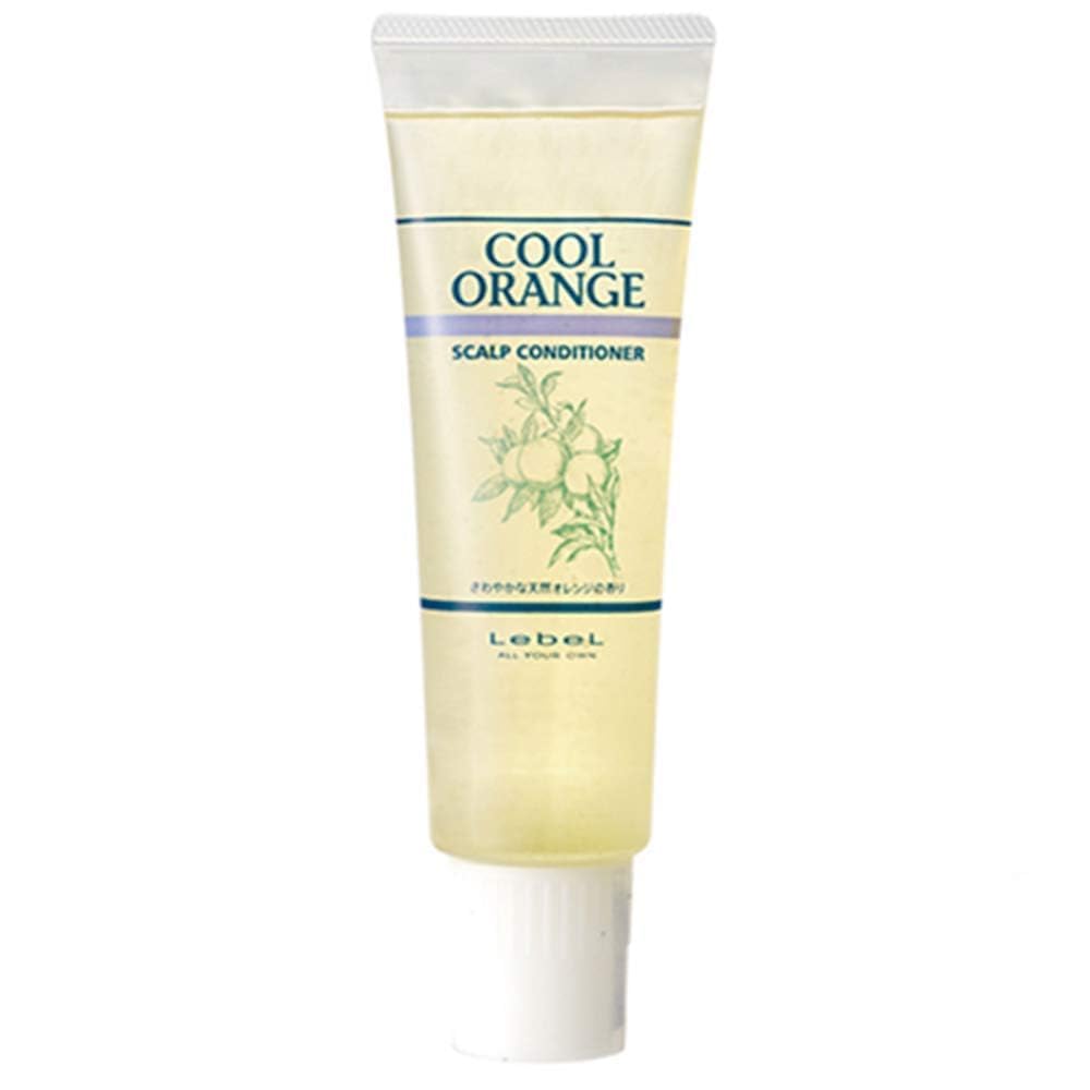 Lebel Cool Orange Scalp Conditioner, Pre-Shampoo Scalp Cleansing Treatment, Orange Scent, 240 g