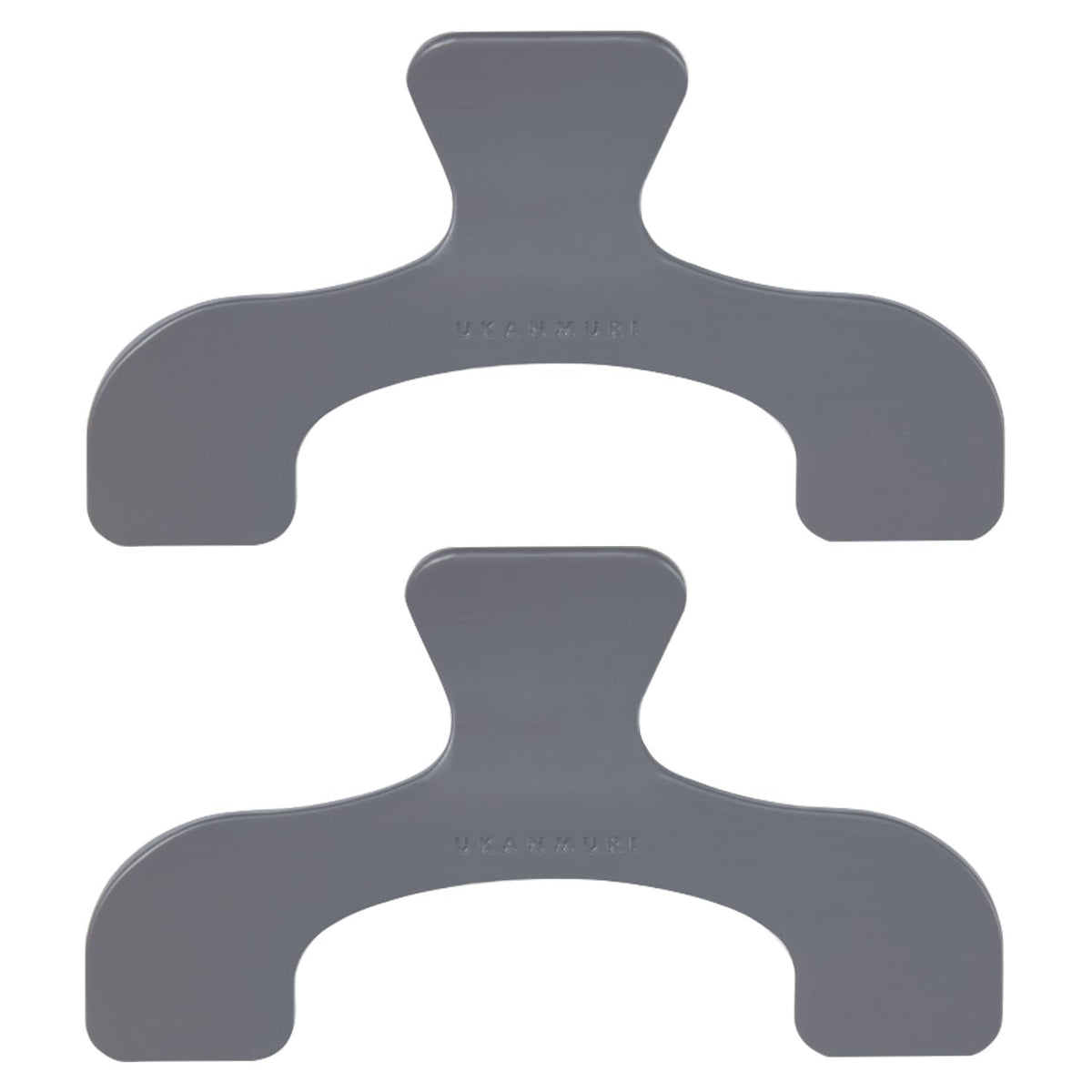 Sunstar Ukanmuri Book Page Clip, ABS Clip that Holds a Book Open at Two Points Without Hiding the Middle, Standard 120 x 76 x 40 mm or Mini 72 x 47 x 25 mm, Six Colours, Single or Set of 2
