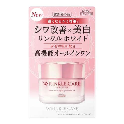 GRACE ONE Wrinkle Care White Moist Repair Gel Cream EX — 100g — Amazon Japan source image 3