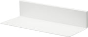 Yamazaki Tower Wall Floating Toilet Shelf, Steel Shelf with Gypsum Board Pins and Wood Screws, 30 x 13 x 6.5 cm, Holds 2 kg, White or Black